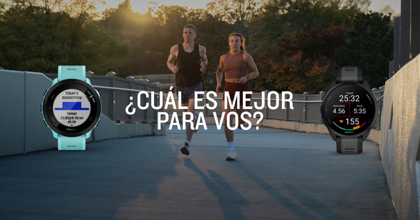 ¿Estás entre el Forerunner 55 y el Forerunner 165?