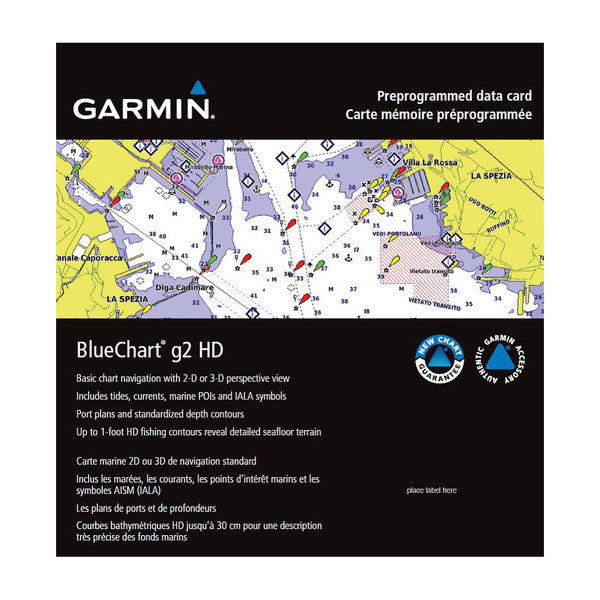 CARTA NAUTICA BLUECHART G2 COSTA OESTE AMERICA DEL SUR